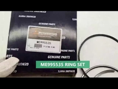 6D16T 6D16 Części silnika koparki Pierścień tłokowy ME995535 Zestaw pierścieni