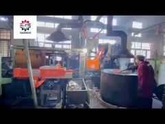 Proces produkcji i na miejscu pomp wodnych i pomp olejowych w fabrykach.