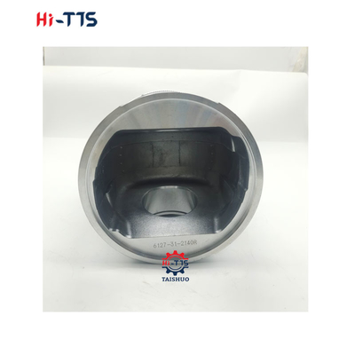 Ekskawator 6D155 Z stalowym pierścieniem tłok Cylinder Piston 6127-31-2140 6127-31-2030 Silnik
