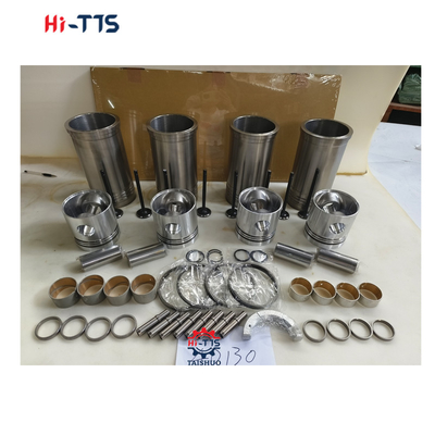 Części naprawcze silników ciągników i koparek 4D130 Zestaw linerów cylindrowych 6114-31-2111 tłok 6114-30-2303 Pierścień