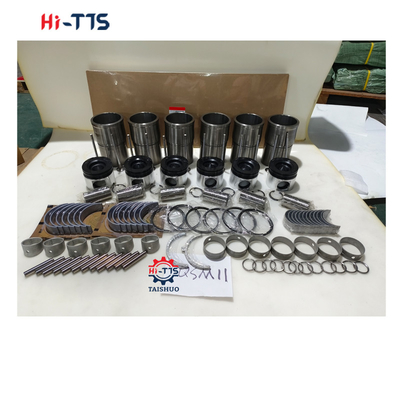 Części naprawcze silników ciągników koparek QSM11Zestaw linerów cylindrowych 4952181Piston 3803977 Ring3803703 Liner