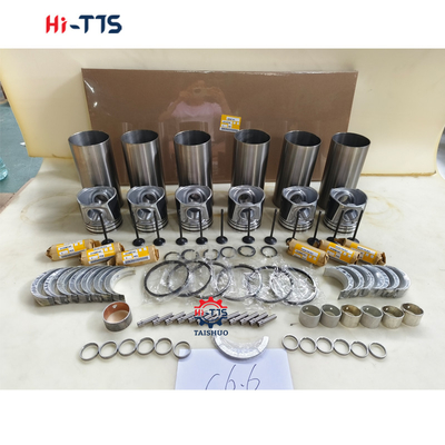 C6.6 Zestaw z linerami cylindrycznymi 3135M141 124-3536 276-7677 Części naprawcze silników ciągników i koparek