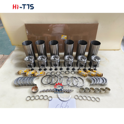 C6.6 Zestaw z linerami cylindrycznymi 3135M141 124-3536 276-7677 Części naprawcze silników ciągników i koparek