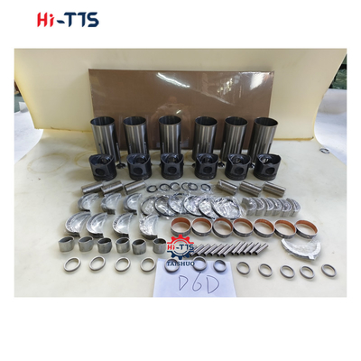 D6D Zestaw z linerami cylindrycznymi 0450-1365 2046-0011 2089-0422 Zestawy do odbudowy silników do części silników wysokoprężnych