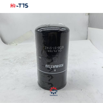 Filtr olejowy 6736-51-5142 600-211-1231 Do PC200-8 PC200-7 Części silników koparek