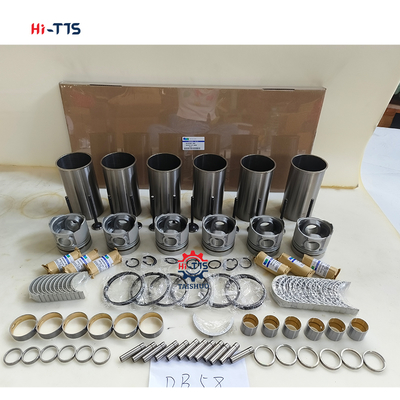 Ekskawator DH220-7 Silnik DB58 Zestaw przeglądowy Zestaw linierowy tłok 6 cyl 65.02501-0416