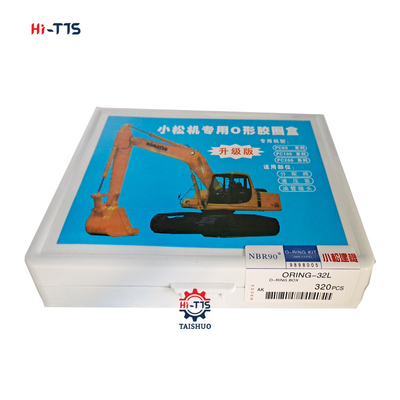 Dobra cena. Ekskawator PC60 PC100 PC200 NBR90° O-Ring Kit 320 sztuk O-Ring Box w Internecie