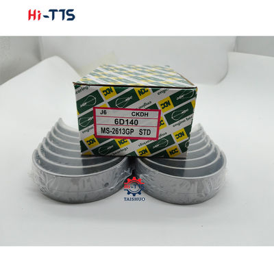 6D140 łożyska główne 6210-21-8010 nadające się do części silników Komatsu