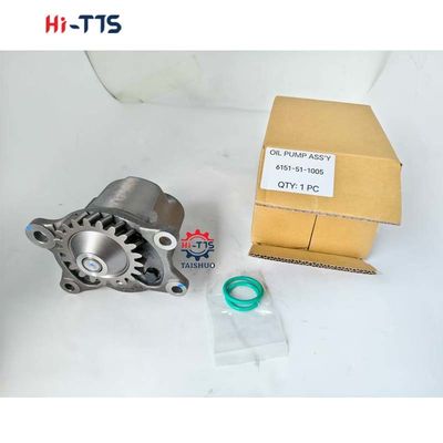Dobra cena. Hi-TTS Excavator Engine Oil Pump Parts 6D155 6136-52-1100 6136-52-1210 6151-51-1005 6128-52-1013 Construction Machinery w Internecie