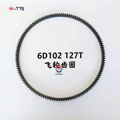 Dobra cena. Excavator PC200-6 PC200-8 6D102 Flywheel Ring Gear 127 Teeth 127T 6732-31-4180 6728-82-8503 Construction w Internecie