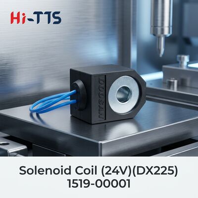 24V 16mm 1519-00001 2519-9008 Hydrauliczna cewka elektromagnetyczna do DH220-5 DH215-7 DH225-7 DX140LC Akcesoria do koparek