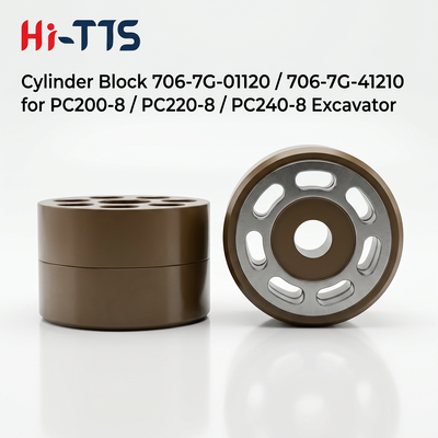 Części hydrauliczne koparki Blok cylindrów 706-7G-01120 706-7G-41210 7067G01120 7067G41210 do koparki PC200-8 PC220-8 PC240-8