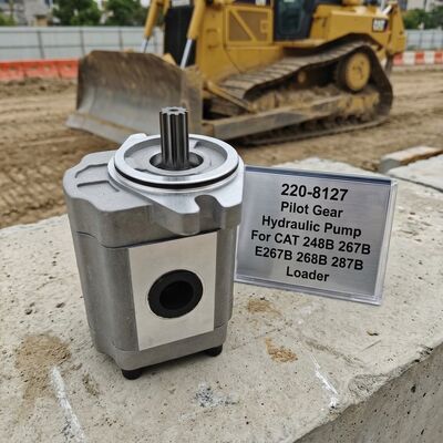Pompy CAT Pilot Hydraulic Gear 220-8127 2208127 Do ładowarki skid steer 248B 267B E267B 268B 287B Części zamienne
