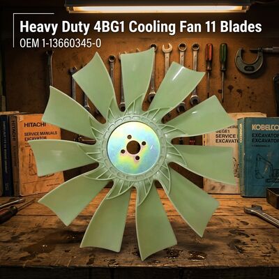 Isuzu 4BG1 11-Blade chłodzący wentylator dla Hitachi ZX120 ZX110 Ekskawatora OEM 1-13660345-0 8-97161599-0 Zastąpienie