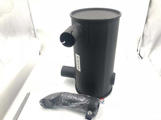 Dobra cena. SK120-6 Tłumik wydechowy silnika wysokoprężnego koparki w Internecie